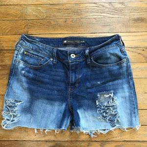 Levi's Shorts - Distressed Levi's Denim Shorts Levi's Shorts - Distressed Levi's Denim Shorts